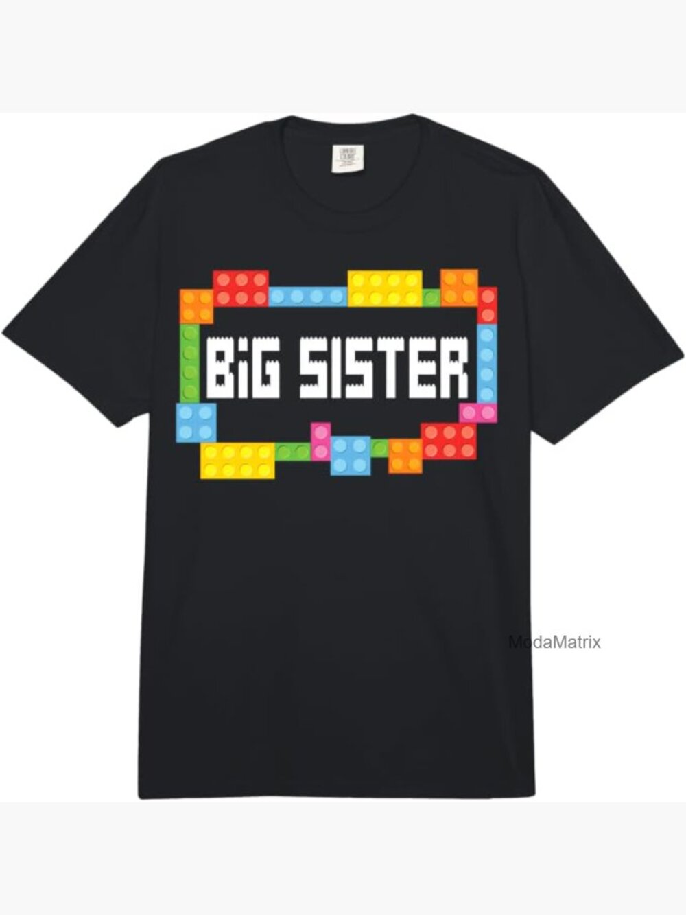 Master Builder Big Sister T-Shirt Heavyweight Comfort Colors Adult Unisex